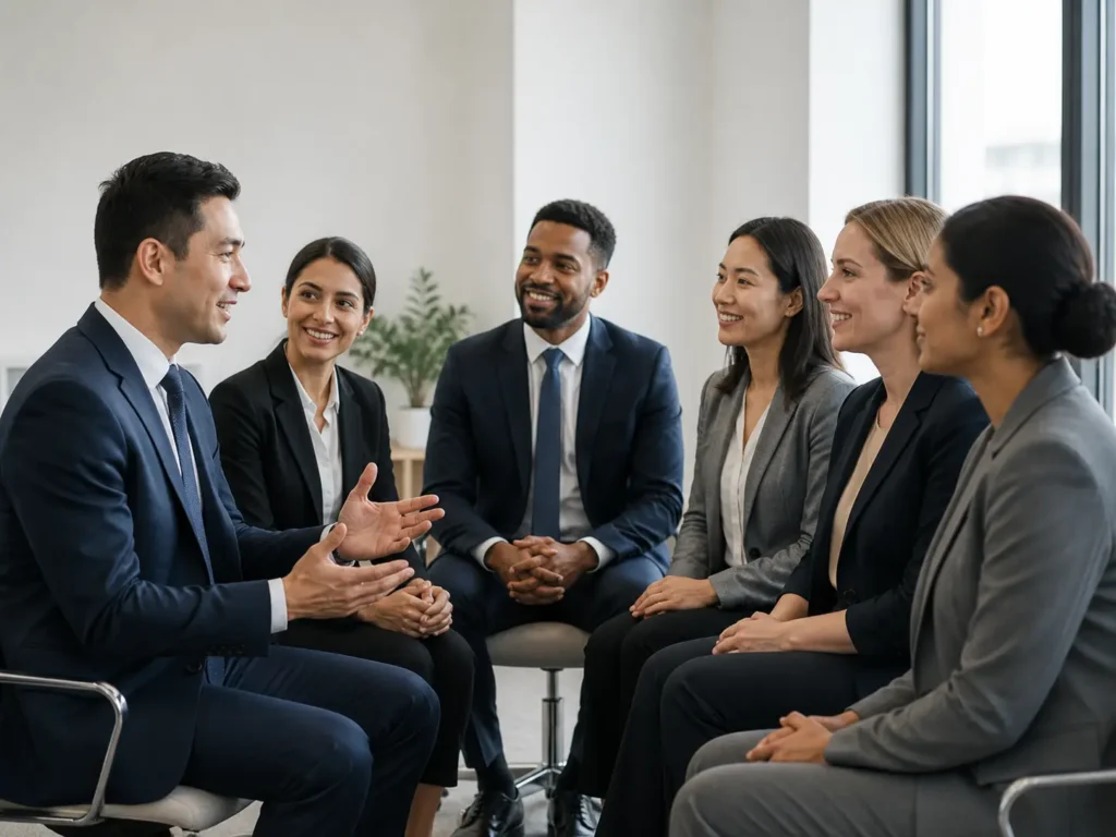 Professional Interpreter Services in a business meeting