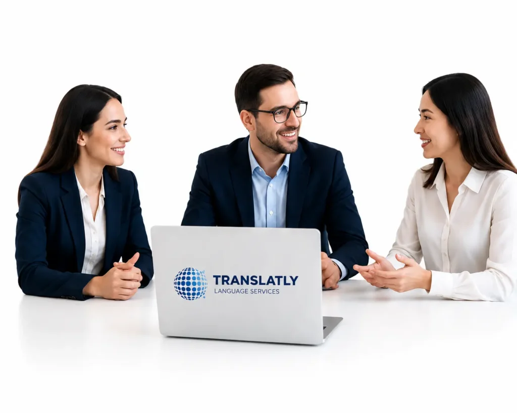 Translatly Services language project experience and multilingual collaboration